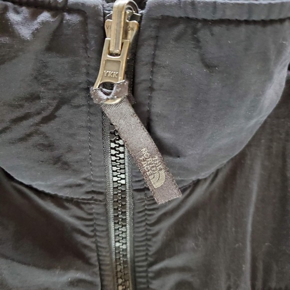 The North Face Women Jacket‎ Small Black Polartec Logo Full Zip Mock Neck - Picture 3 of 9